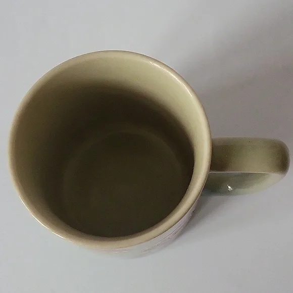 Otagiri Hot Air Balloon Graphics On Gray Ceramic Coffee Mug